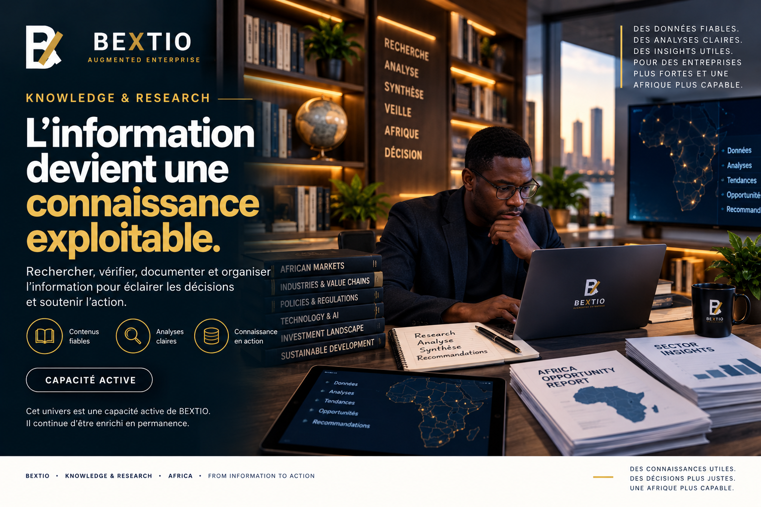Knowledge & Research — RECHERCHE ET DOCUMENTATION